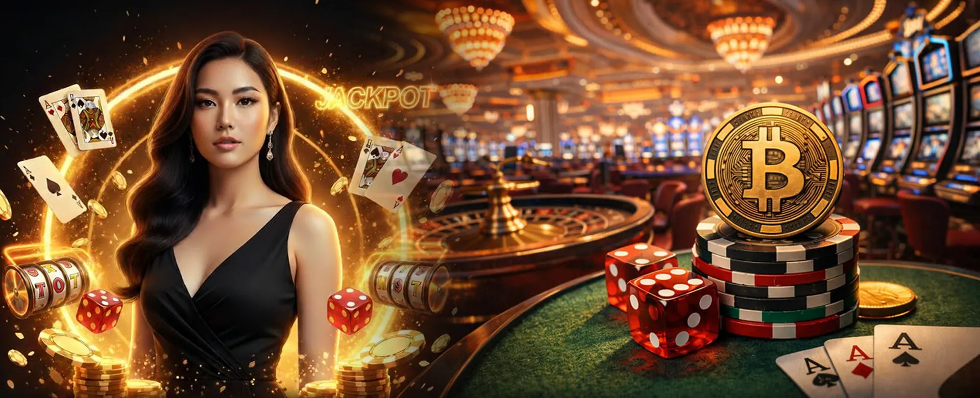 ph365 Blog Hero Image: Dynamic online casino and sports betting scene
